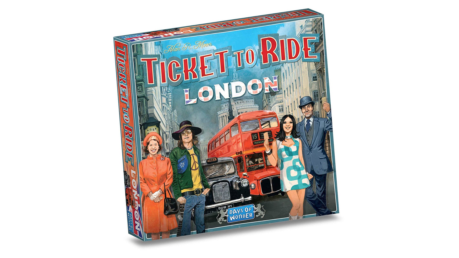 Ticket to Ride: London board game box